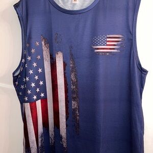 Patriotic Sleeveless Men’s Tank Top